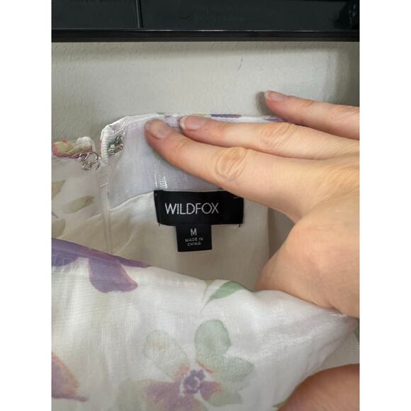NWOT Wildfox Sydney Floral Ruffle Mini SZ M - Picture 2 of 5